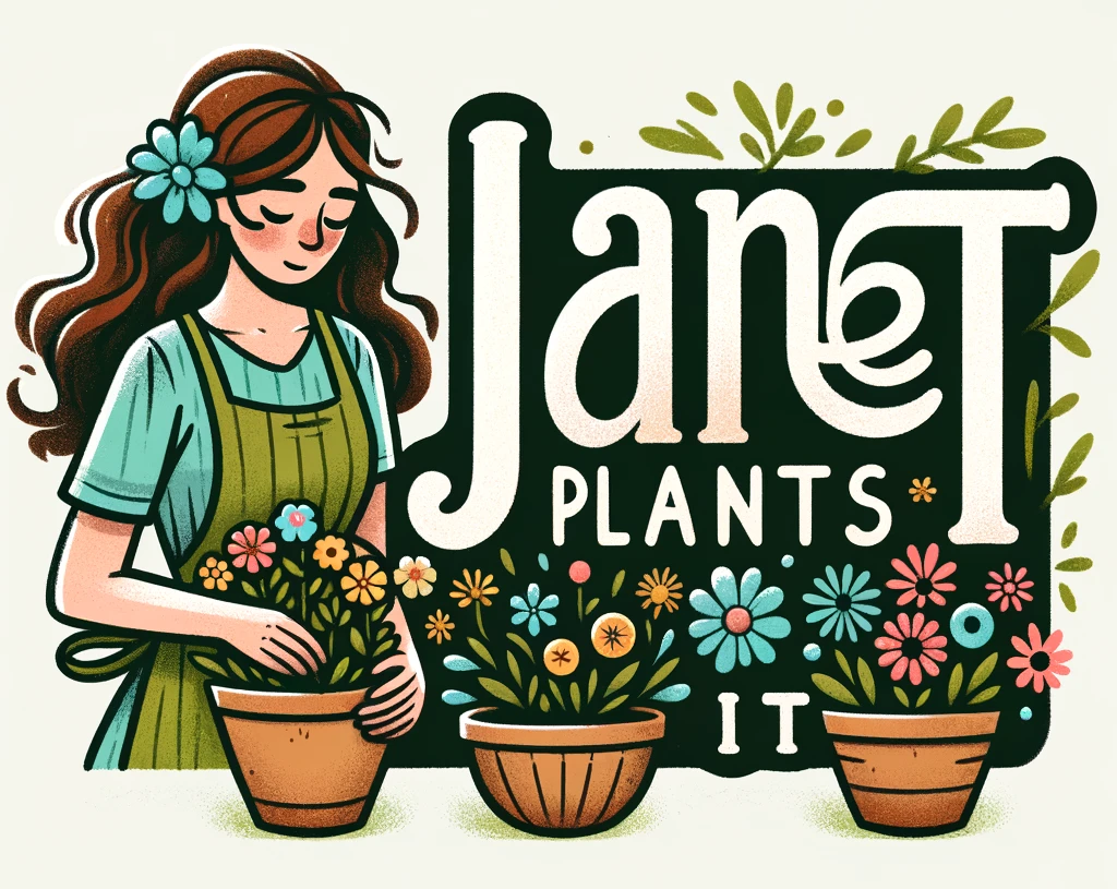 Janet Plants It Logo